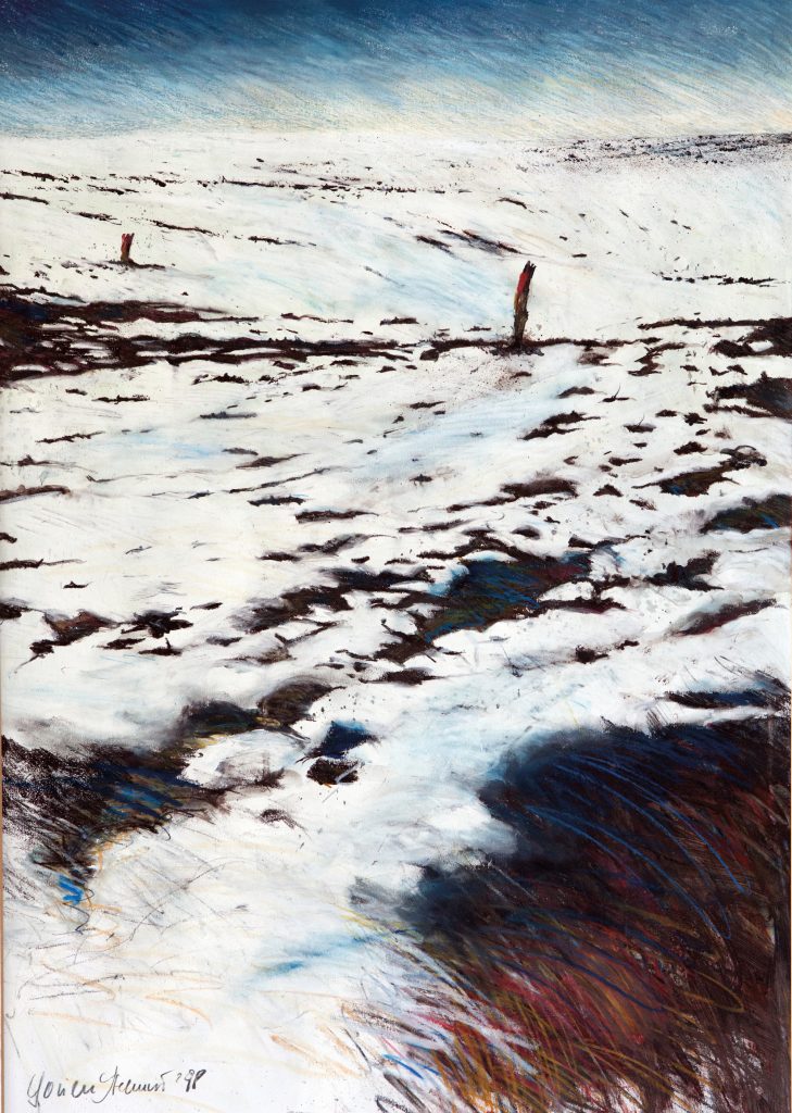 Mischtechnik, Papier, 70 x 49 cm, 1998