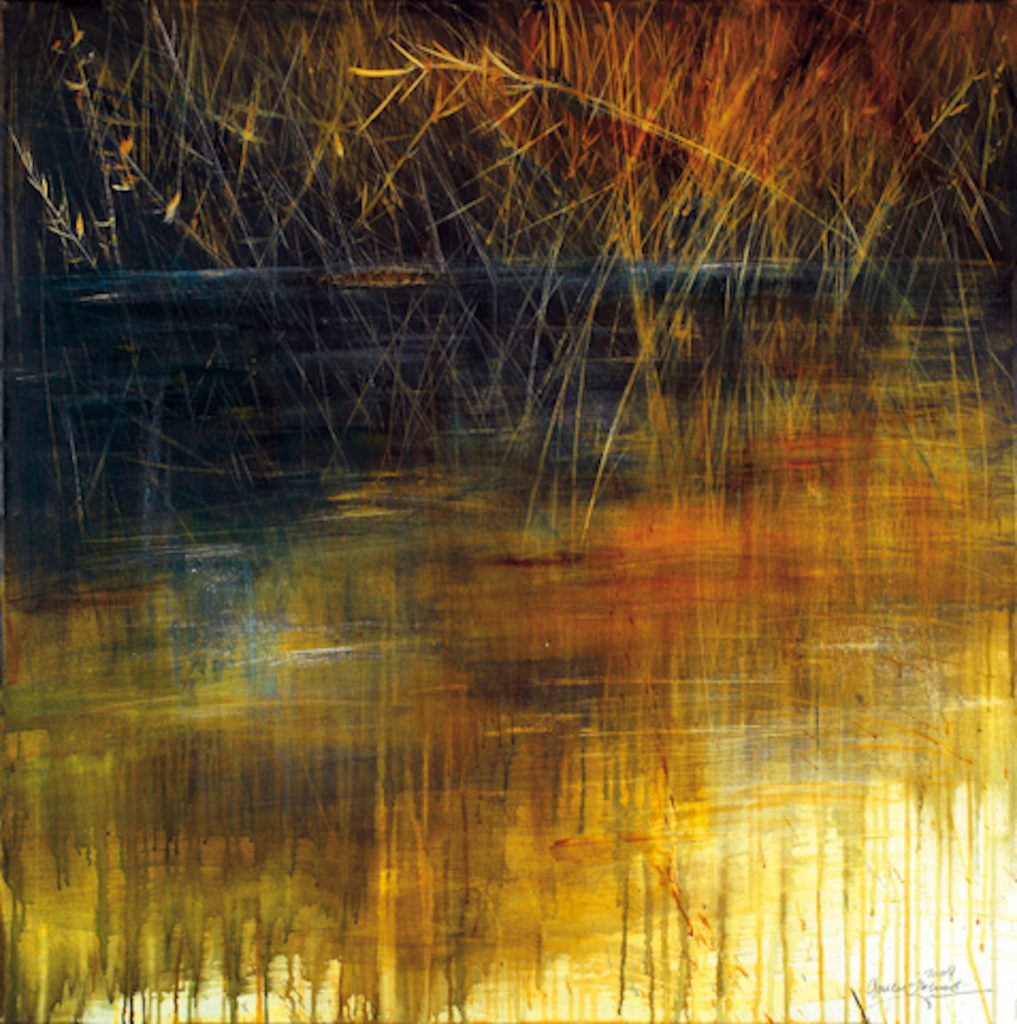 Acryl, Leinwand, 100 x 100 cm, 2009