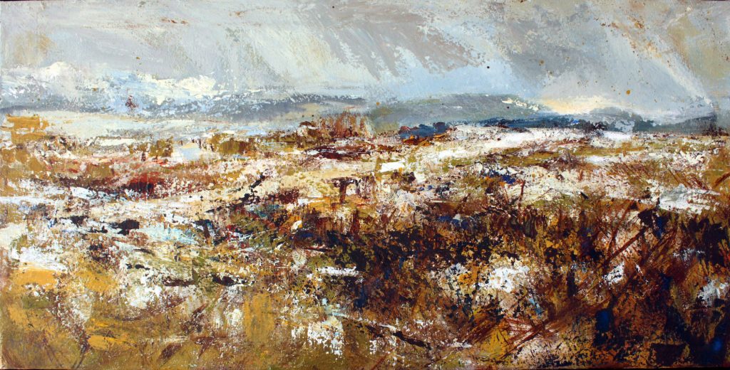 Winterland, Leinwand, 50 x 100 cm, 2011
