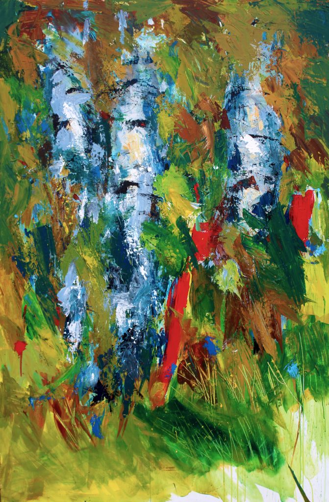 Acryl, Leinwand, 150 x 100 cm, 2019