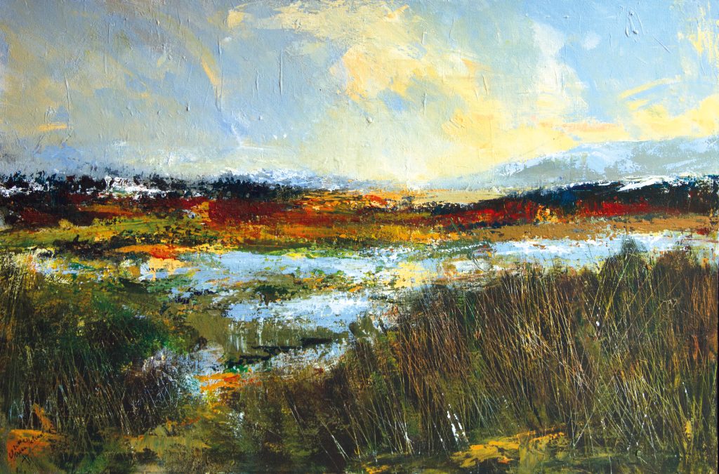 Acryl, Leinwand, 80 x 120 cm, 2019