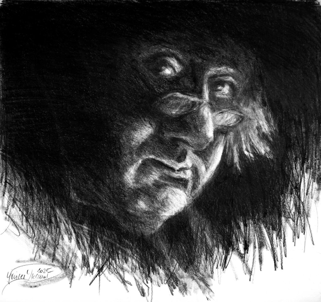 Horst Janssen, Graphit, Papier, 2024